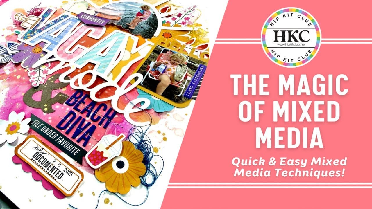 Tutorial: Mixed Media + Cutfile Layout 