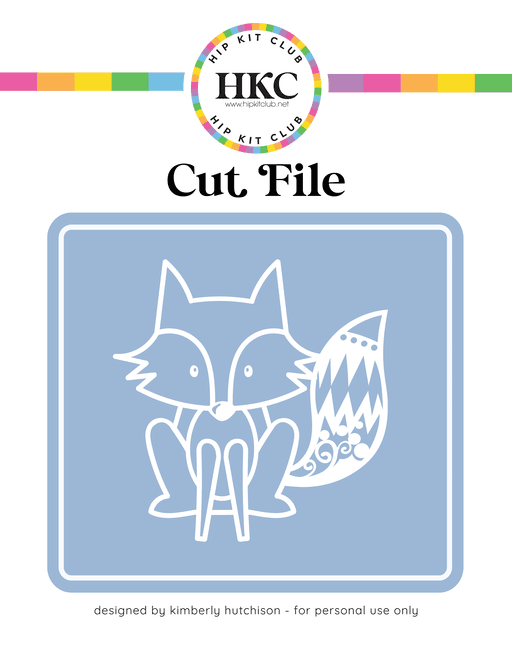 Fox Cut File