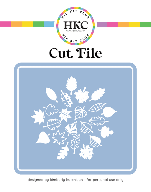 Kim Watson Leaf Cut File