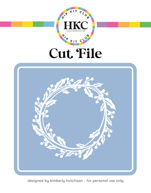 Wreath Cut File