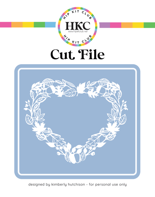 Fall Wreath Cut File