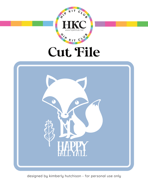 Fox Cut File