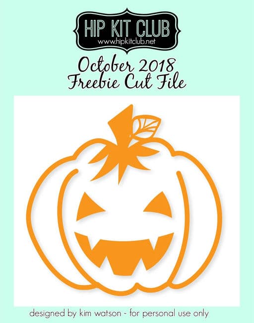 Pumpkin Cut File (Free when registered)