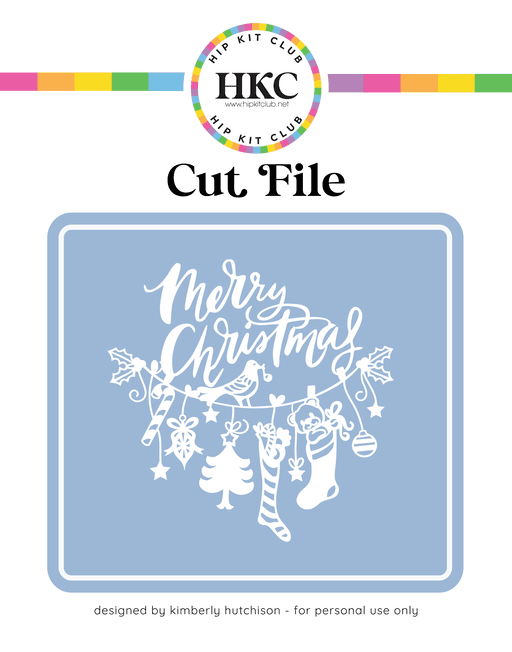 Day 4 - Xmas Garland Cut File