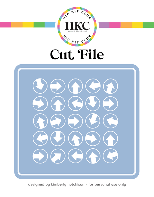 Arrows Cut File