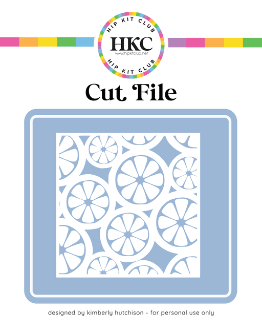 Citrus Cut File (Free when registered)