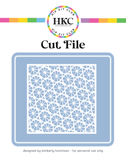 Citrus Lace Cut File