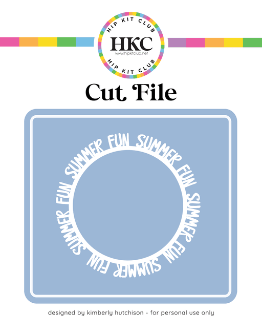 Frame Cut File (Free when registered)