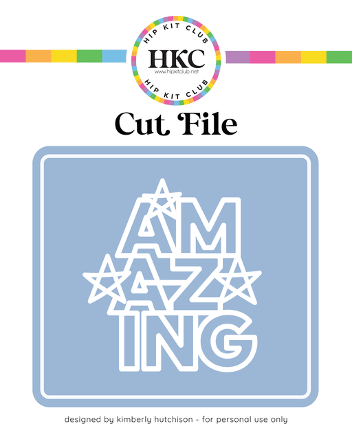 Amazing Cut File (Free when registered)