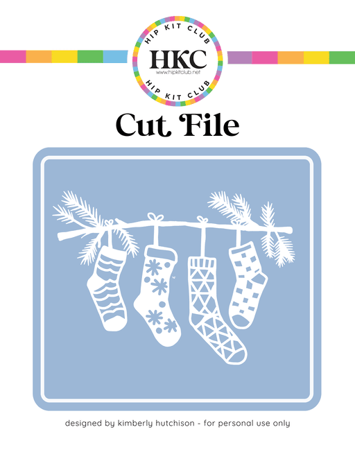 Stockings Cut File