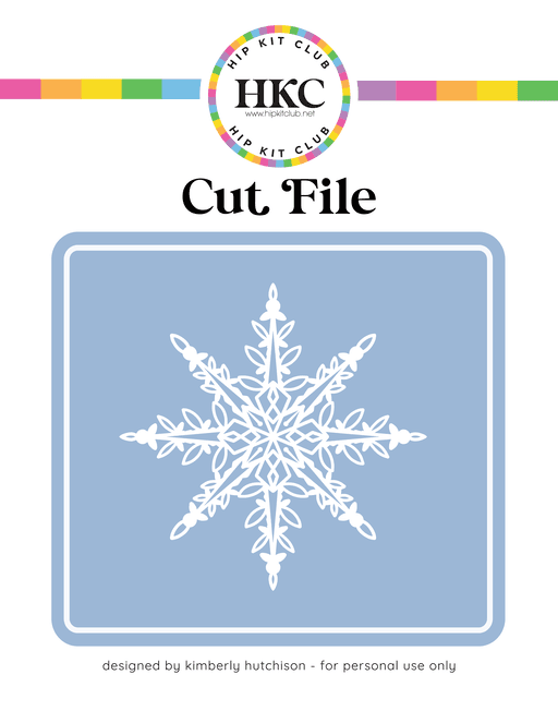 Snowflake 2 Cut File