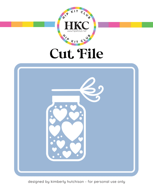 Candy Hearts Cut File