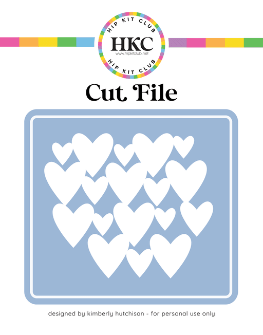Welded Hearts Cut File