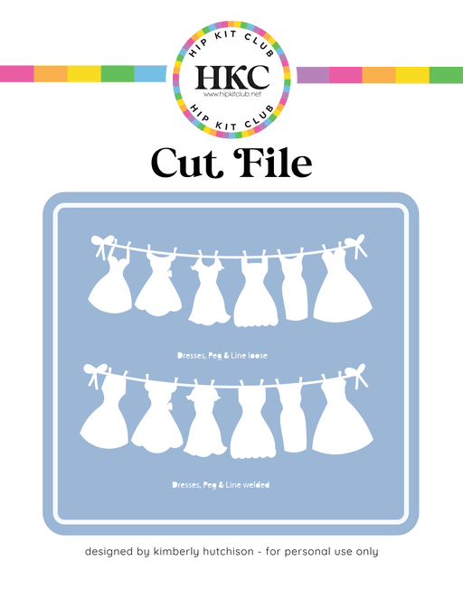 Clothes Line Cut File