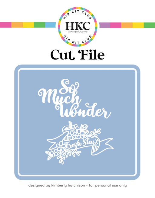 Wonder Cut File