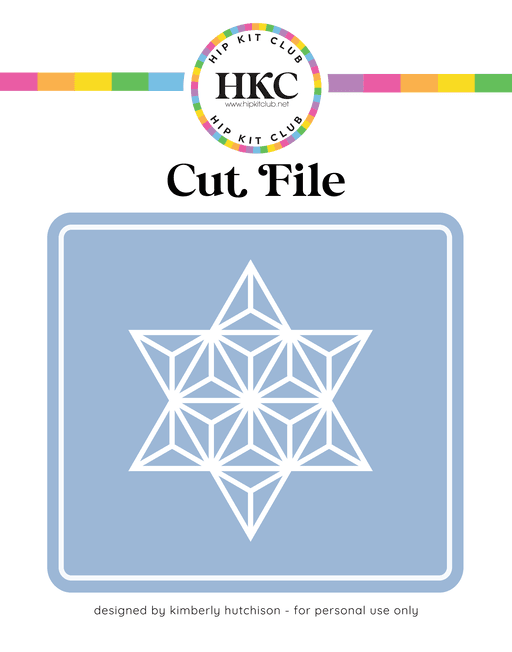 Geo Star Cut File
