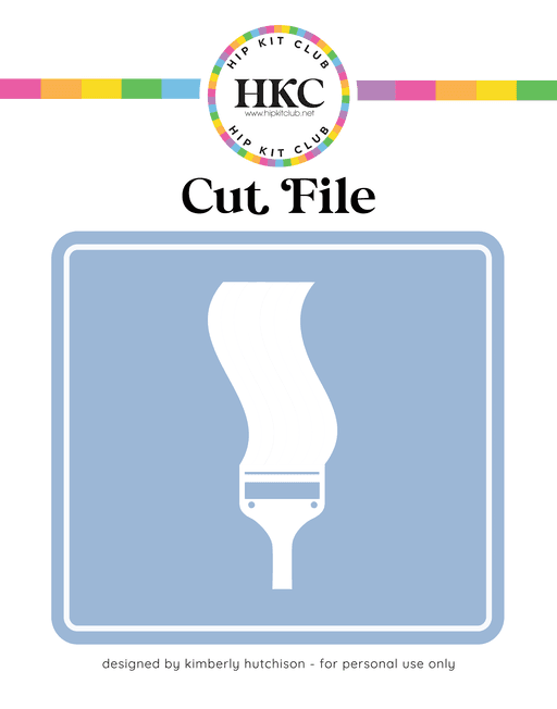 Paint Brush Cut File