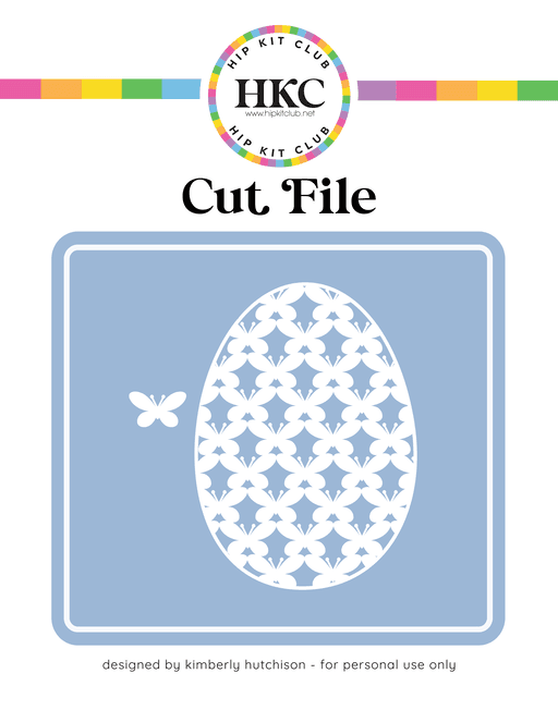 Butterfly Egg Cut File