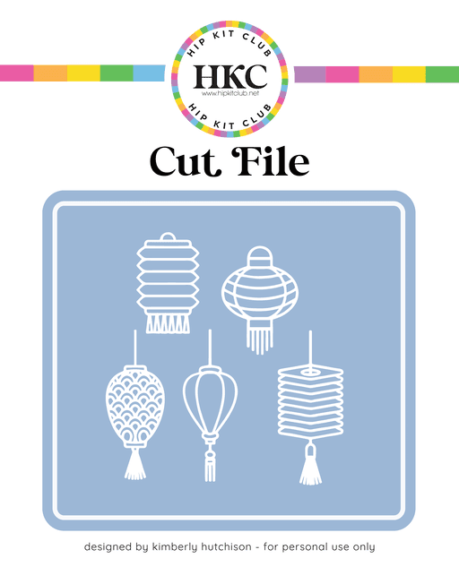 Lanterns Cut File