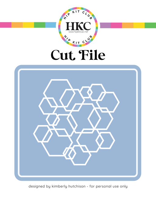 Hexagons Cut File