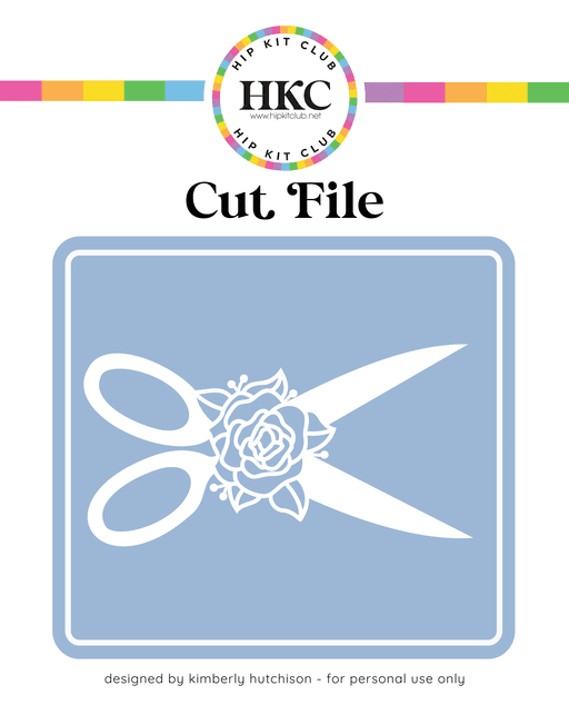 Scissors Cut File