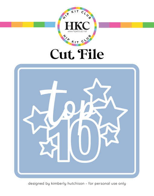Top 10 Cut File