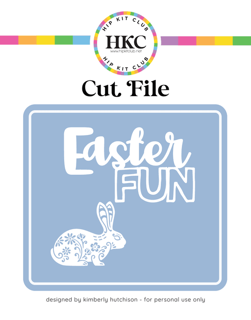 Easter Fun Cut File