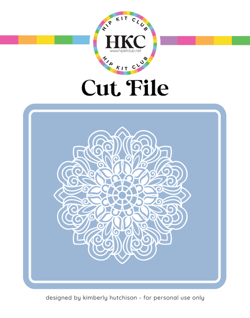 Mandala Cut File