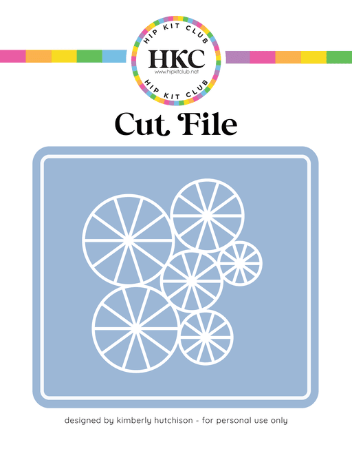 Pin Wheels Cut File