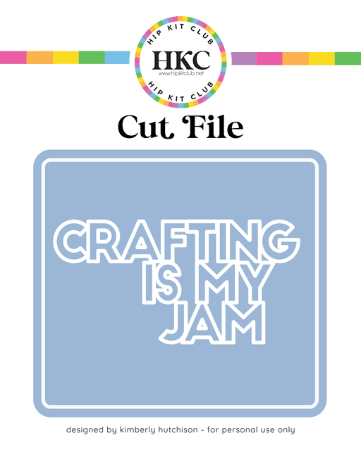 My Jam Cut File