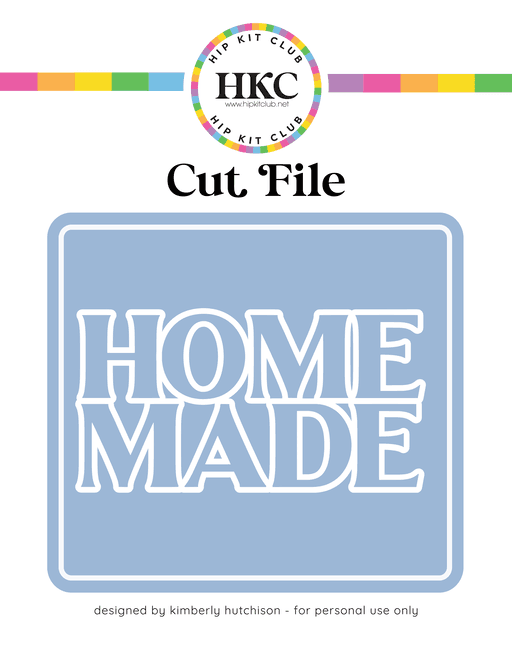 Homemade Cut File