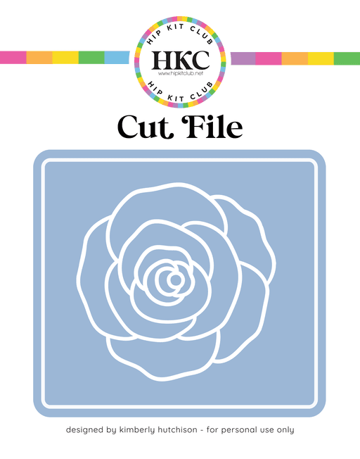 Rose Cut File