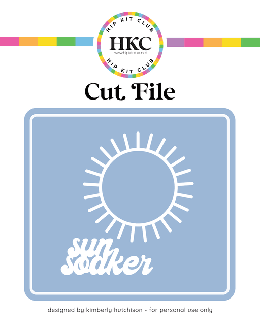 Sun Seeker Cut File