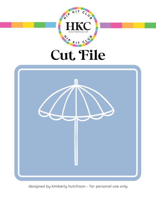 Umbrella Cut File