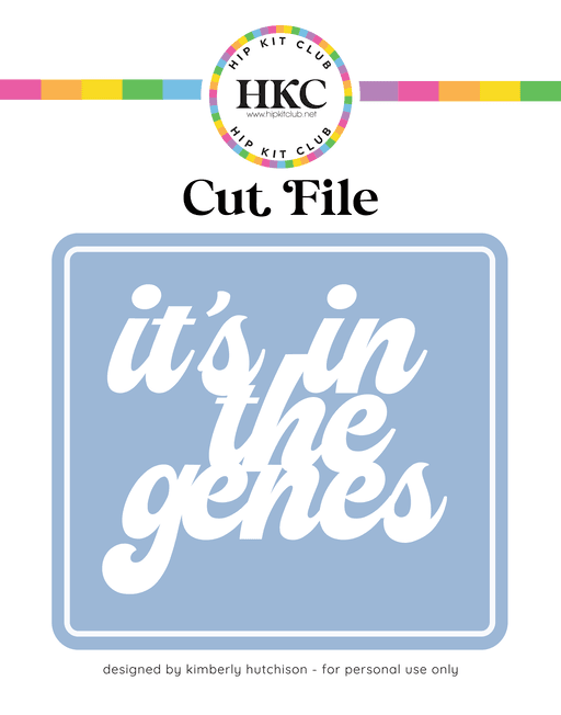 In the Genes Cut File