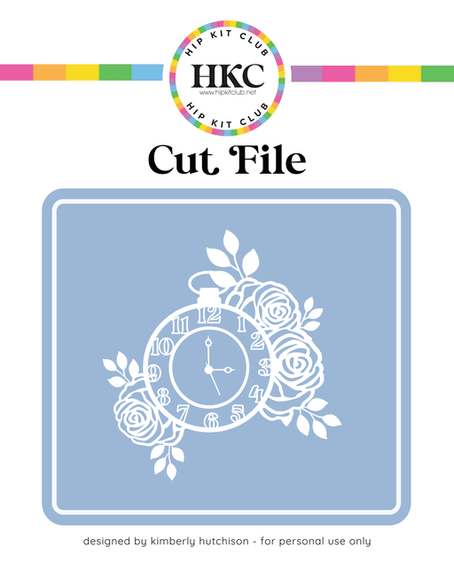 Clock Cut File