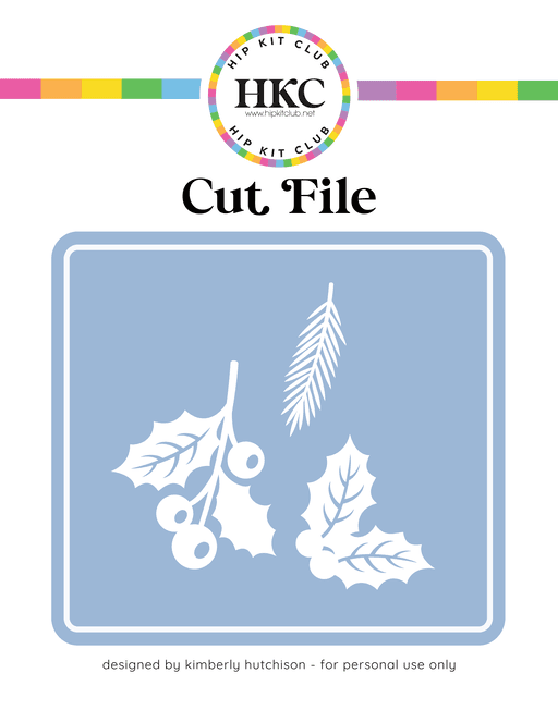 Holly Cut File