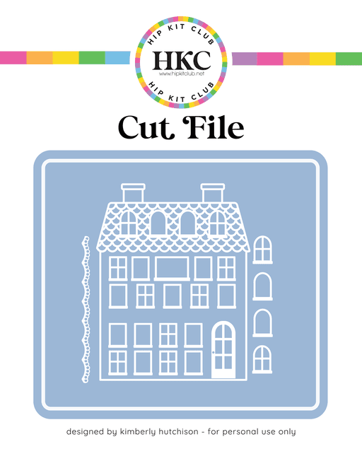 House Advent Cut File