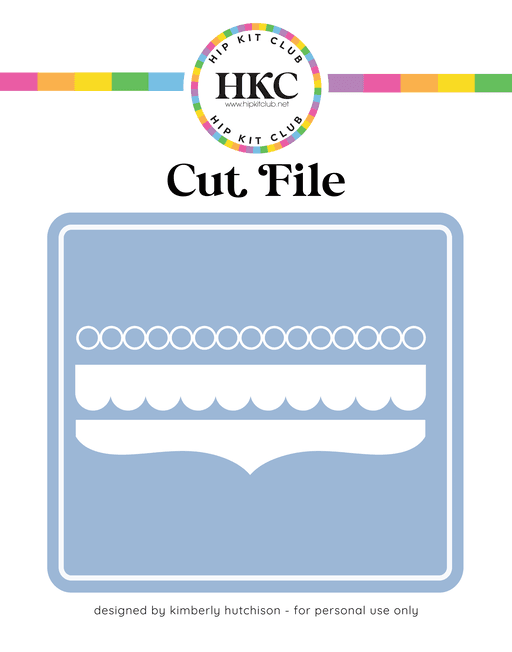 Borders Cut File