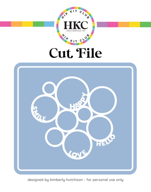 Circle Frames Cut File