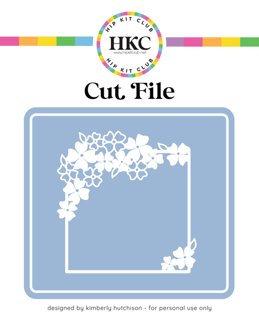 Daisy Frame Cut File