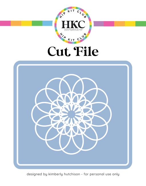 Mandala Cut File