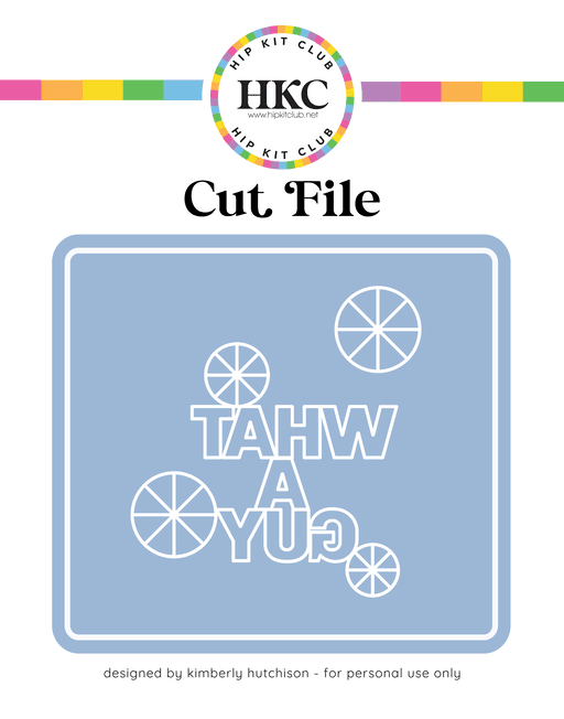 What a Guy Cut File (Free when registered)      