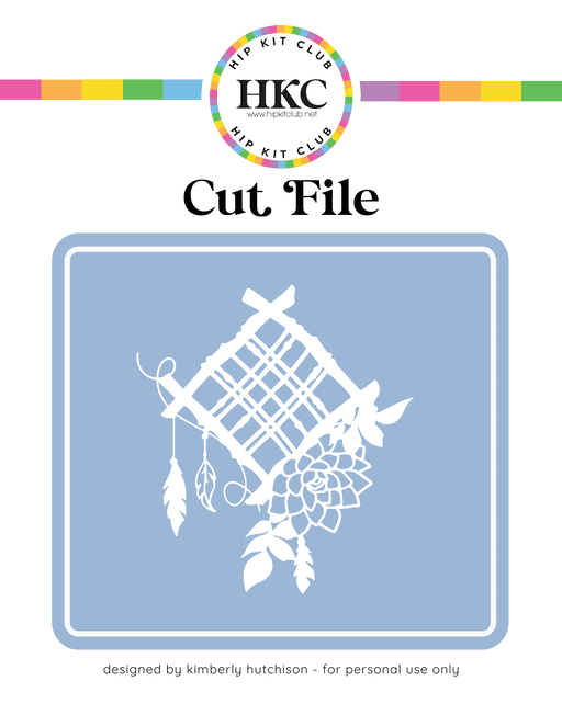 Dream Catcher Cut File