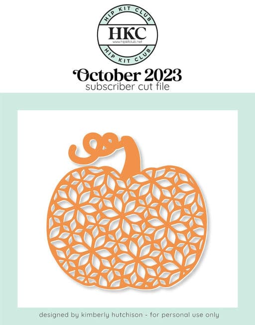 Pumpkin Cut File 