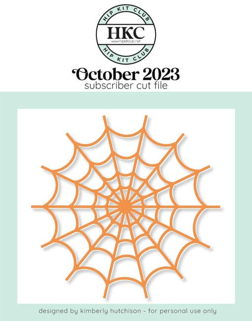Spider Web Cut File   