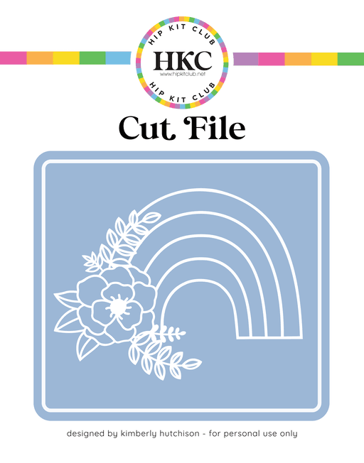 Rainbow Cut File