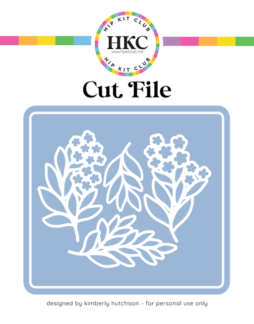 Kimberly Hutchison - Spring Posies Cut File