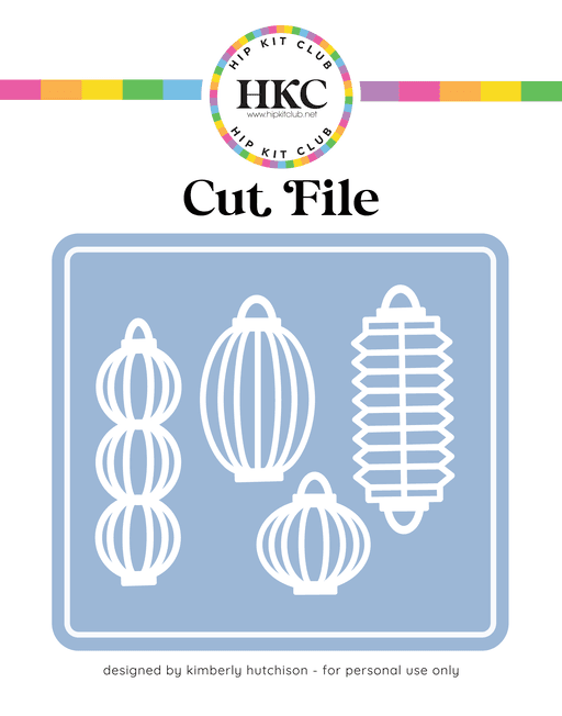 Paper Lantern Cut File    