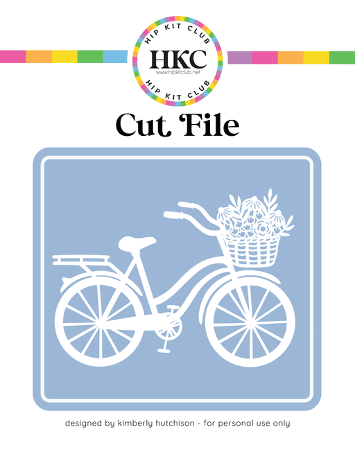 Bicycle Cut File 